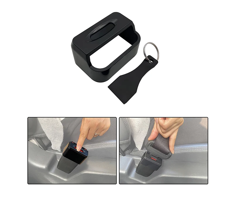 SecureGuard Car Seat Belt Buckle Guard