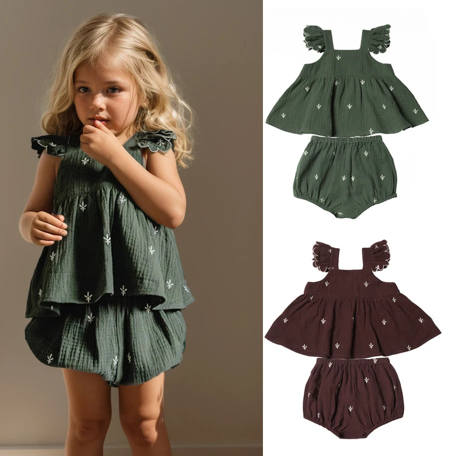 SummerBreeze Baby Girl Fashion Set